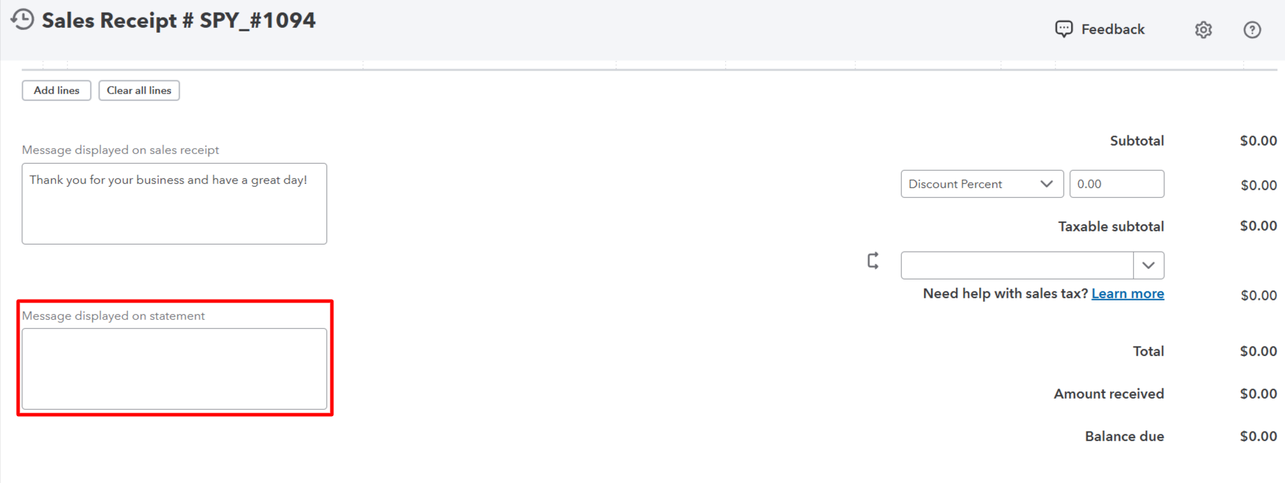Parex Bridge - Order Notes Sync to QuickBooks